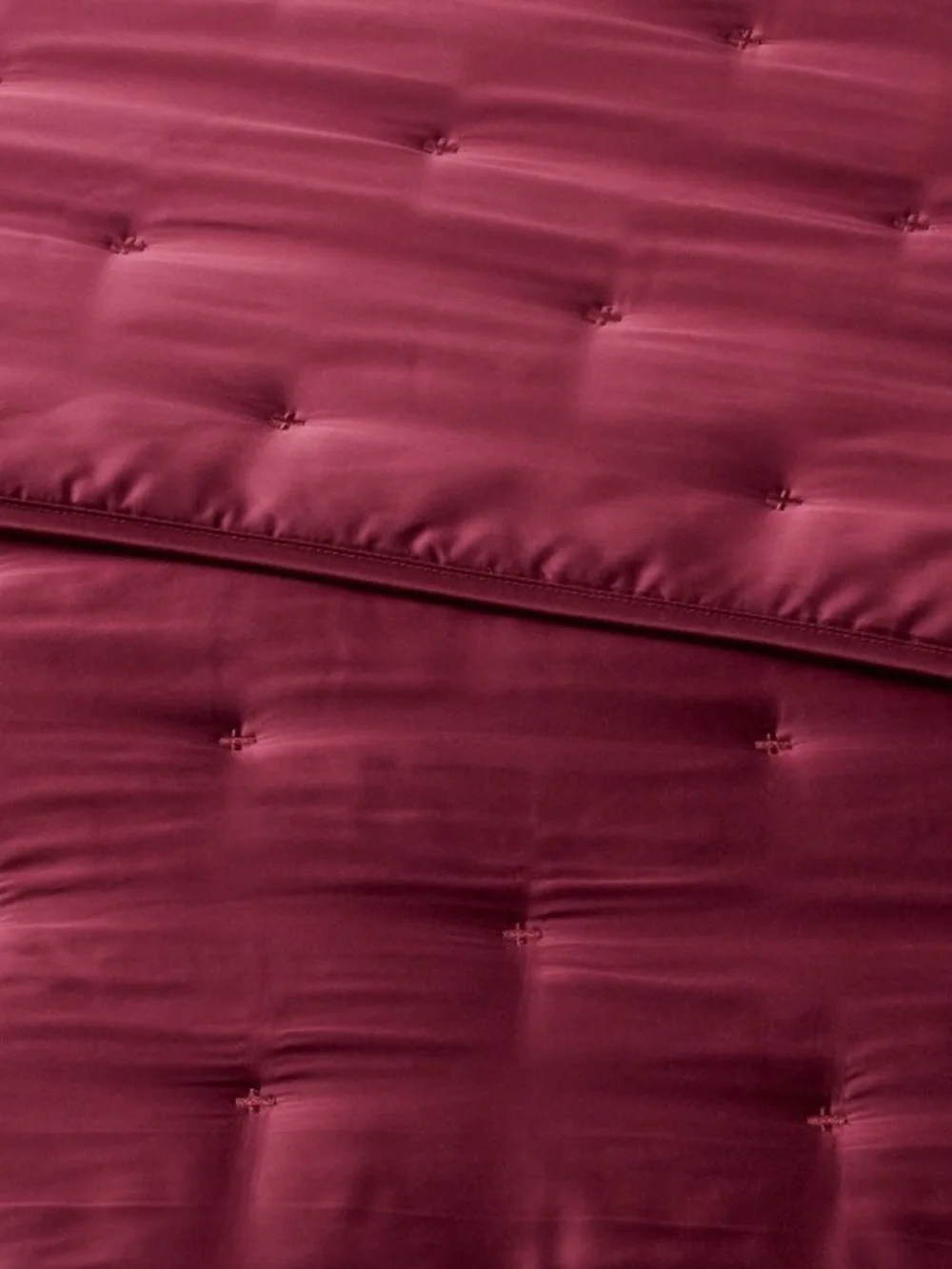 Threshold Tencel Comforter and Sham Set in Wine Red
